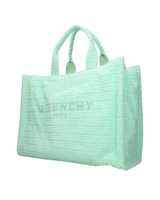 Givenchy Green Fabric Handbag