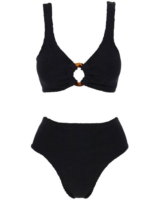 Hunza G Black Nadine Bikini Set