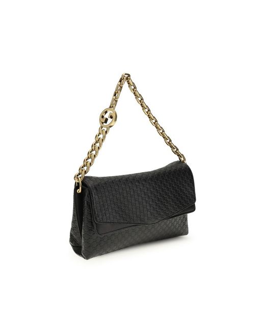 Gucci Black Medium Chain Shoulder Bag