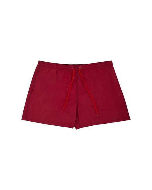Malo Red Polyester Swimwear for men
