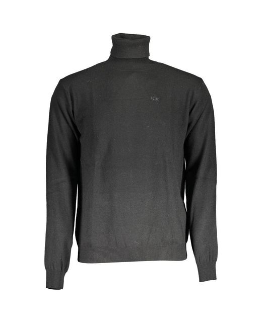 La Martina Gray Wool Sweater for men