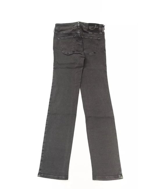 Jacob Cohen Gray Cotton Jeans
