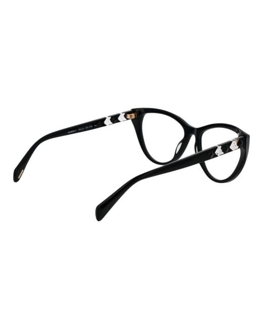 Police Black Plastic Glasses (frames)