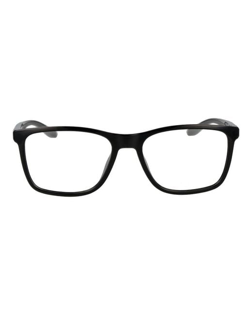 Fila Black Plastic Glasses (frames) for men