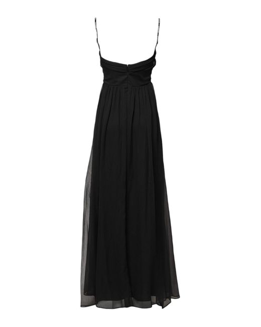 MARCIANO BY GUESS Black Tulle Pearl Sleeveless Long Gown Dress for men