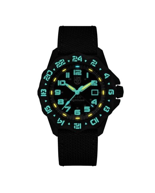 Luminox Black Fabric Watch for men