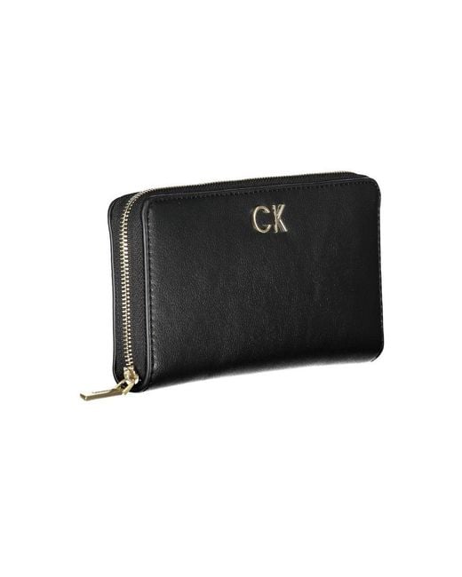 Calvin Klein Black Polyester Wallet