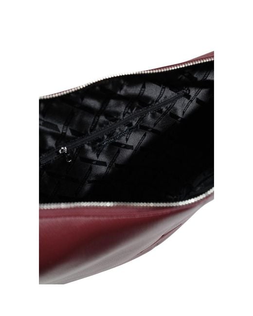 ARMANI EXCHANGE Purple Bordeaux Polyester Handbag