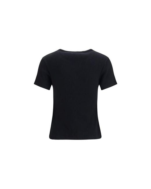 Off-White c/o Virgil Abloh Black Cotton T-shirt - It38 | S