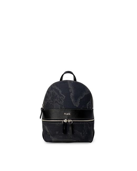 Alviero Martini 1A Classe Black Leather Backpack