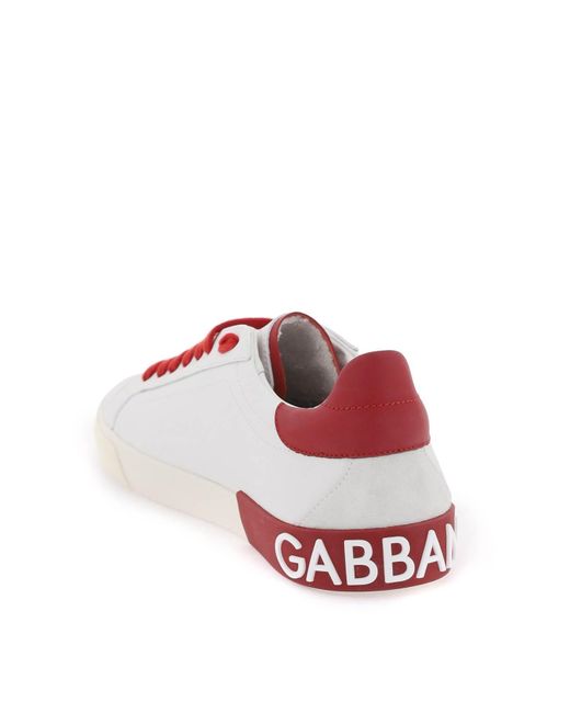 Dolce & Gabbana White Low Sneaker for men