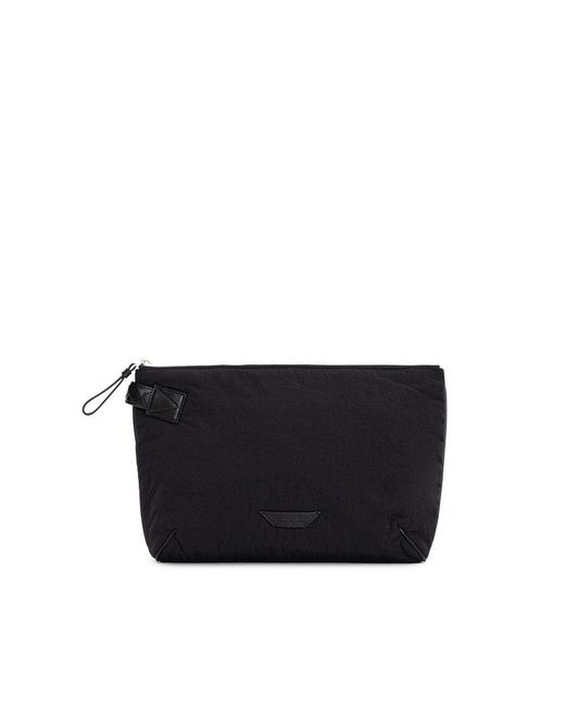 Bottega Veneta Black Nylon Clutch Bag for men