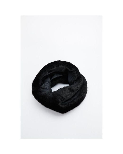 Gas Black Modacrylic Scarf