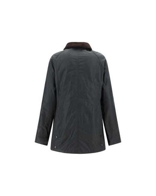 Barbour Gray Bicolor Cotton Clothing