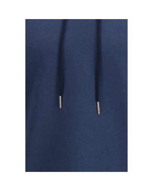 Thom Browne Blue Cotton Sweatshirt for men