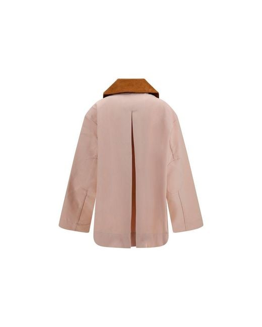 Ganni Pink Multicolor Polyester Full