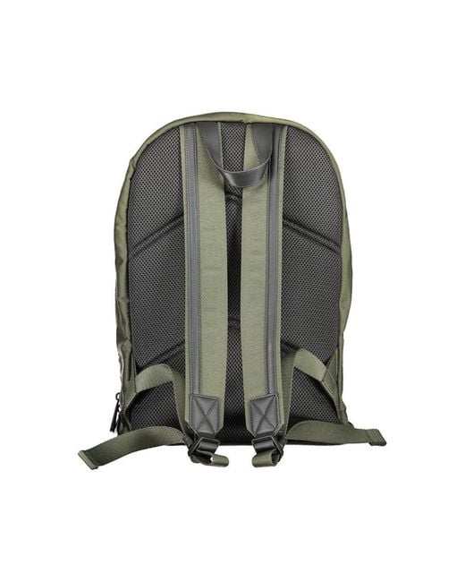 Calvin Klein Green Black Polyester Shoulder Bag