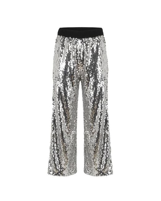 Trussardi Gray Grey Polyester Pants