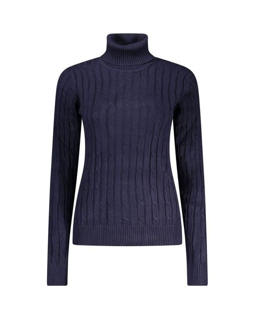 Norway 1963 Blue Blu Viscosa Donna Maglia