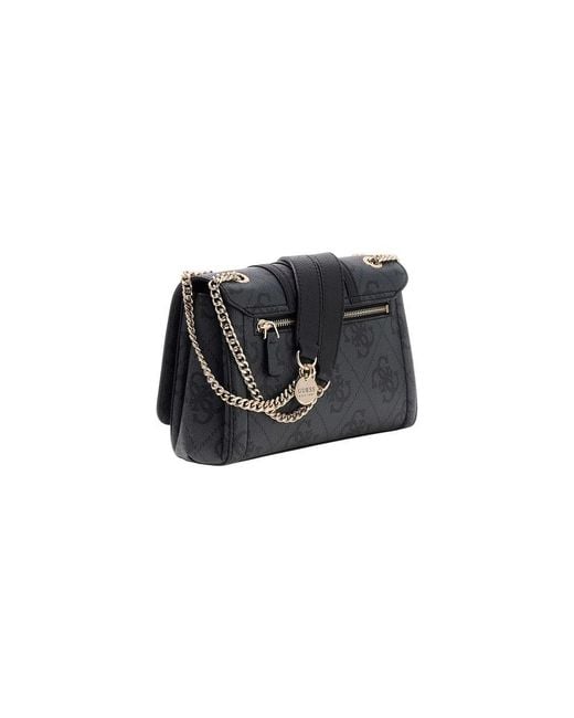 Guess Black Gray Polyethylene Handbag