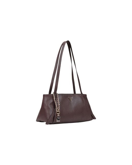 Guess Brown Polyethylene Handbag