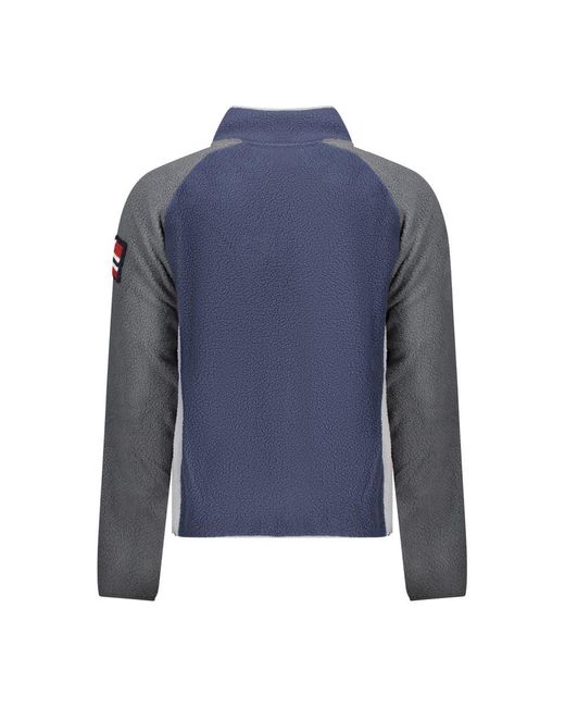 Norway 1963 Blue Polyester Sweater for men