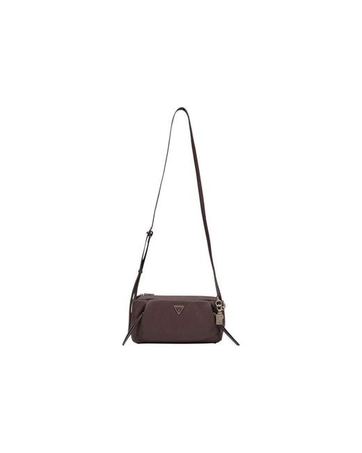 Guess Multicolor Brown Polyethylene Handbag