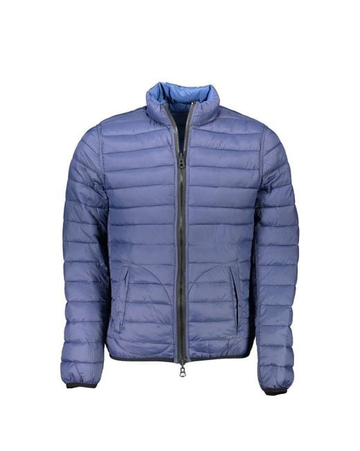 U.S. POLO ASSN. Blue Nylon Men's Jacket for men