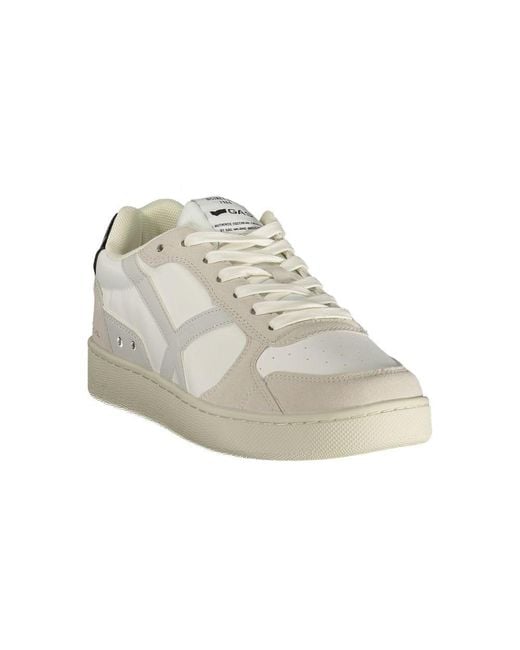Gas Multicolor Bianco Polyester Men Sneaker for men