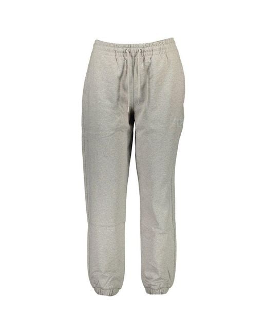 Calvin Klein Gray Grigio Cotton Sweatpant