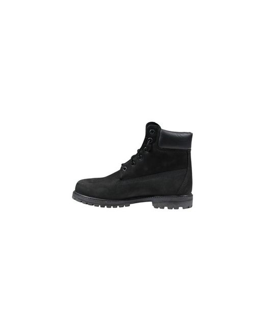 Timberland Black Leather Lace