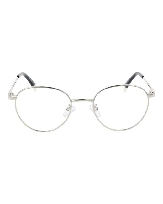 Polaroid Metallic Silver Metal Glasses (frames)