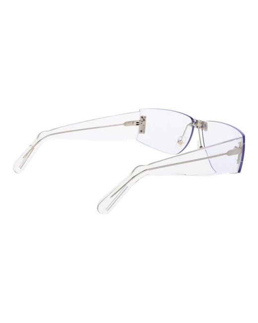 Gcds Metallic Plastic Sunglasses