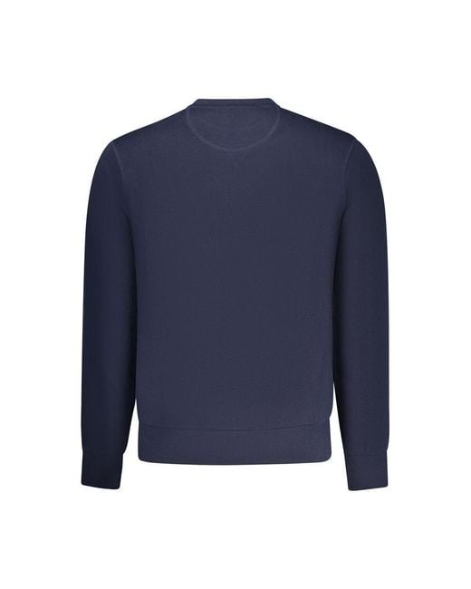 North Sails Blue Cotton Men's Sweatshirt for men