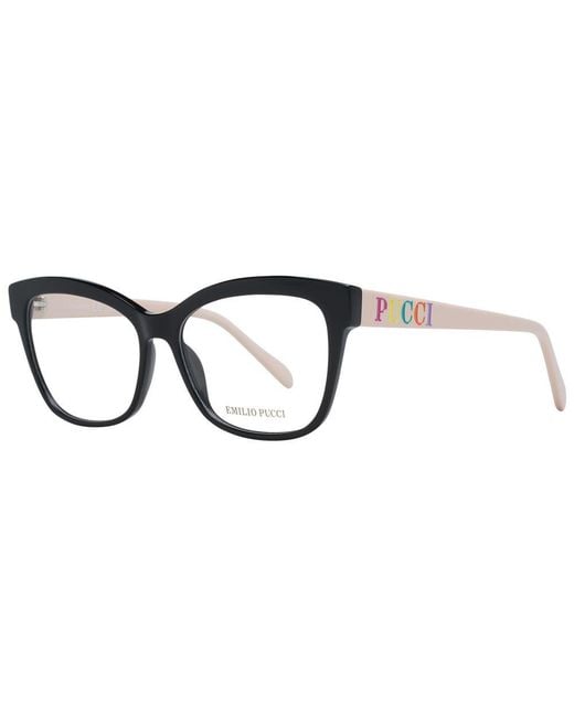 Emilio Pucci Black Optical Frames