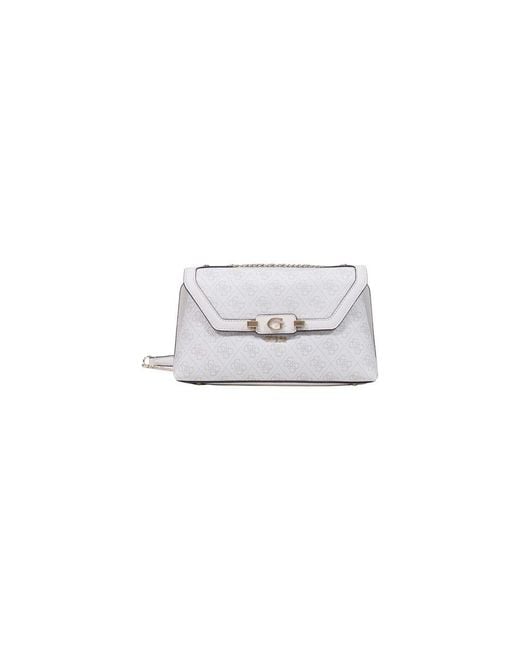 Guess White Polyethylene Handbag