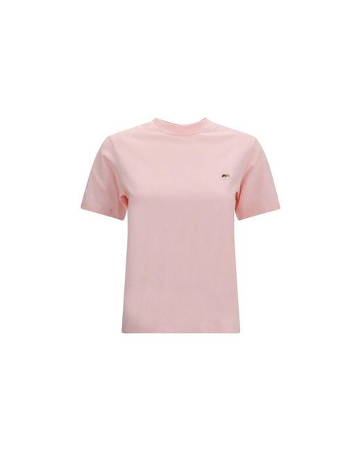 Fiorucci Pink Multicolor Cotton T