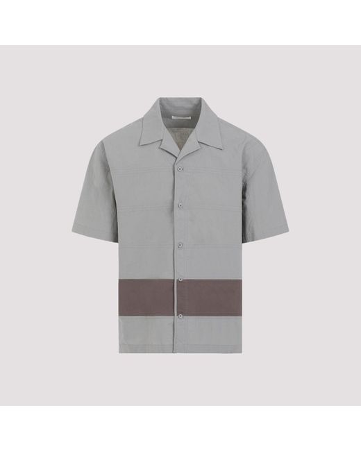 Craig Green Gray Grey Cotton Barrel Shirt for men