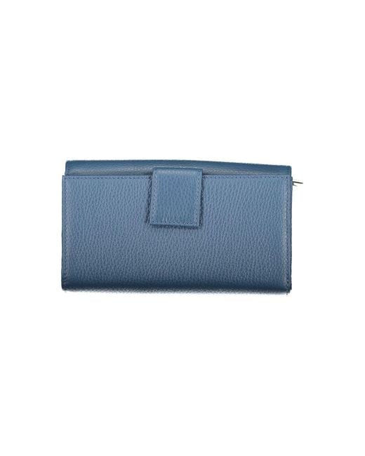 Coccinelle Blue Leather Wallet