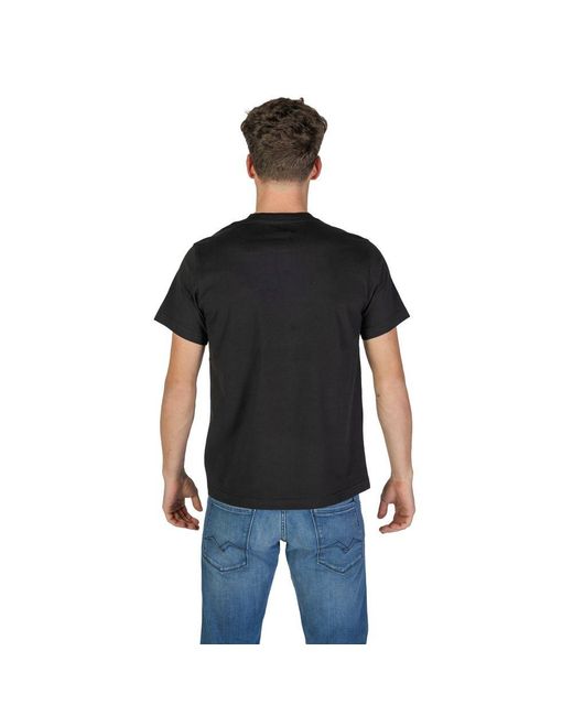 Replay Black Cotton T for men