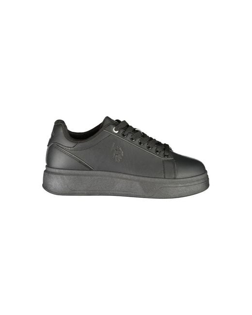 U.S. POLO ASSN. Black Polyester Men's Sneaker for men