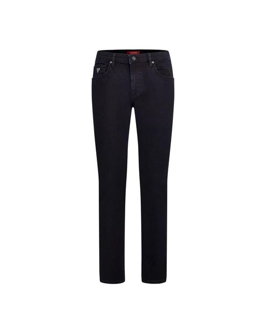 Guess Blue Multicolor Cotton Jeans Denim for men