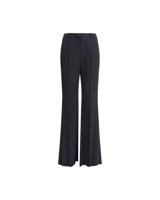 Balenciaga Blue Flare Pants