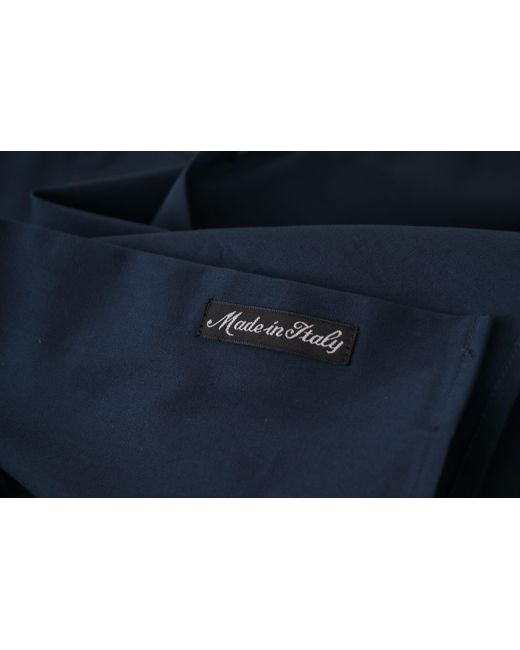 Roberto Cavalli Blue Elegance Cotton Dress Shirt for men
