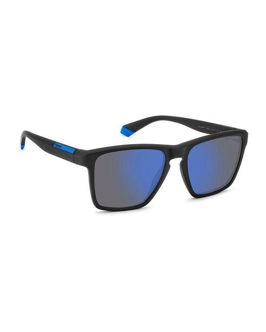 Polaroid Blue Polycarbonate Sunglasses for men