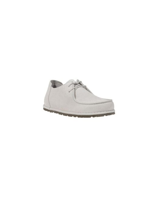 Birkenstock White Leather Slip for men