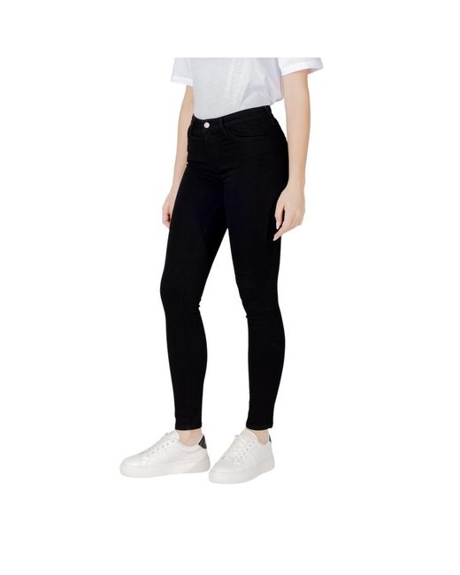 ARMANI EXCHANGE Black Cotton Skinny Jean