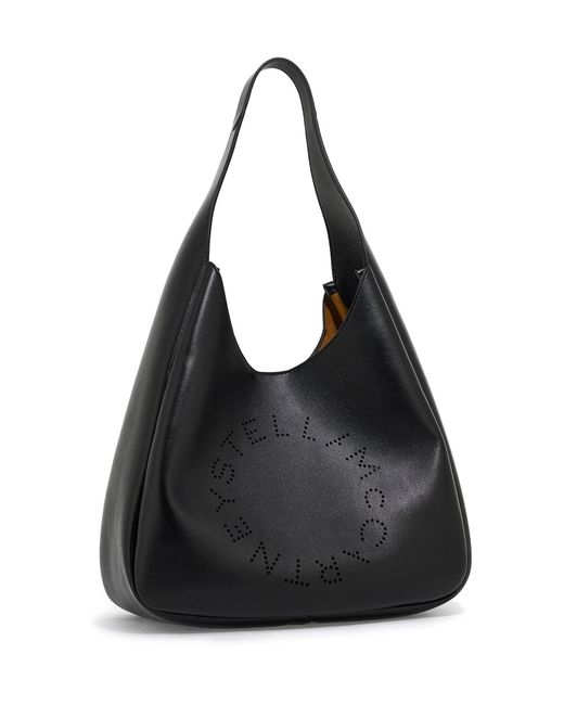 Stella McCartney Black Square Stella Logo Tote Bag