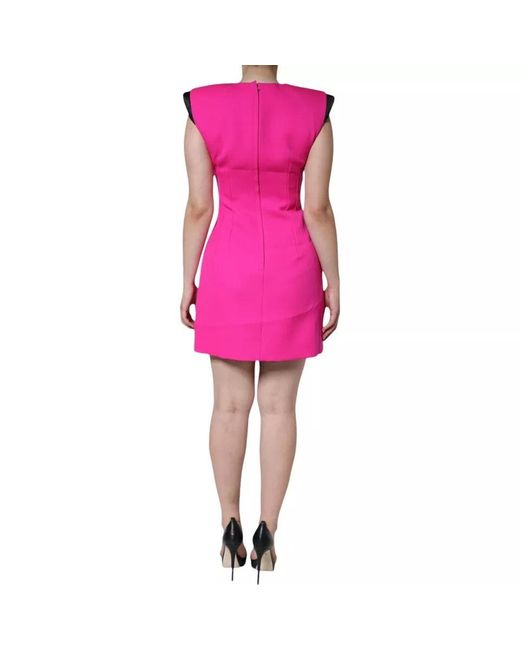 Dolce & Gabbana Pink Sleeveless Bodycon A