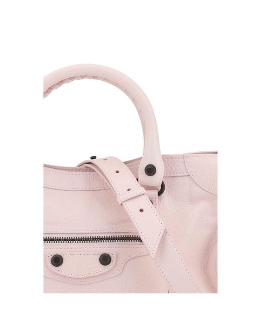 Balenciaga Pink City Small Shoulder Bag